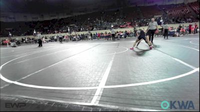 97 lbs Consolation - Karlye Brown, Wagoner Takedown Club vs Lexi Ledford, Chandler Takedown Club