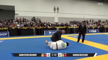 Darkhan Bekteleuov vs Aaron Steven Van Brunt 2025 World Master IBJJF Jiu-Jitsu Championship