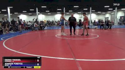 119 lbs Semis & 1st Wrestleback (8 Team) - Dierks Troegel, Louisiana vs Konnor Fordyce, Idaho