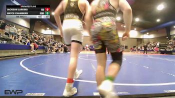 132 lbs Rr Rnd 4 - Jackson Larkins, Viking Wrestling Club vs Bryce Chambers, North Desoto Wrestling Academy