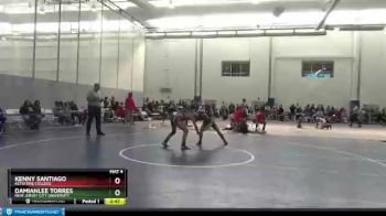 125 lbs 7th Place Match - Kenny Santiago, Keystone College vs Damianlee Torres, New Jersey City University