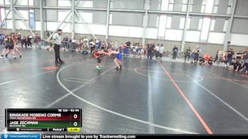 92-94 lbs Round 1 - Jase Zechman, Buzzsaw WC vs Kingkade Moreno Cormier, Team Aggression WC