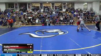 184 lbs Champ. Round 1 - Elijah Carpenter, T. R. Miller vs Eric Sumerall, Prattville Christian Academy