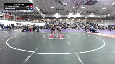 207 lbs Champ. Round 2 - Phoebe Burt, William Penn vs Jayleen Sekona, Colorado Mesa University