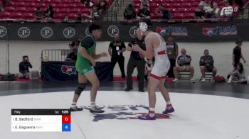 71 kg Quarters - Brodie Bedford, Spartan Mat Club vs Eli Esguerra, Beast Mode Wrestling