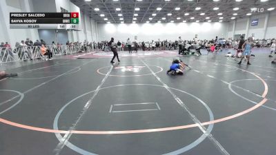 80 lbs Rr Rnd 2 - Presley Salcedo, Broad Axe Elem - EL vs Savva Kosov, Great Neck Wrestling Club - EL