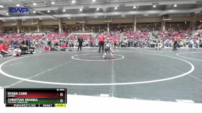 49 lbs Cons. Round 3 - Christian Aranda, The Best Wrestler vs Ryker Carr, Slyfox