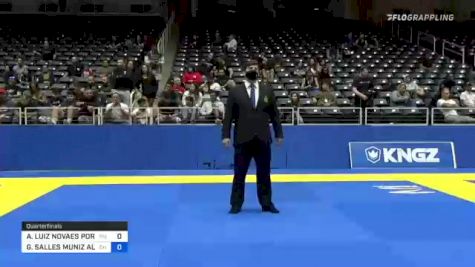 ANDRÉ LUIZ NOVAES PORFIRIO vs GABRIEL SALLES MUNIZ ALMEIDA 2021 World IBJJF Jiu-Jitsu No-Gi Championship