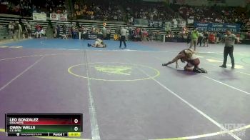 D 1 152 lbs Cons. Round 3 - Owen Wells, C.E. Byrd vs Leo Gonzalez, Chalmette