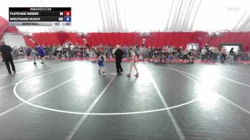 93 lbs Semifinal - Fletcher Weber, BYA Wrestling vs Wolfgang Kluck, Askren Wrestling Academy