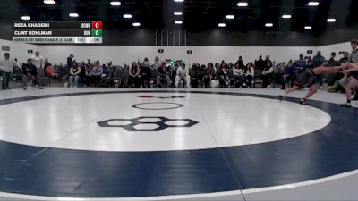 90 lbs Semis & 1st Wrestleback (8 Team) - Reza Khademi, DC Wrestling Academy vs Clint Kohlman, Dundee Wrestling