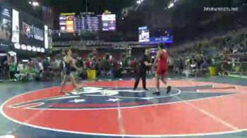 195 lbs Consi Of 16 #1 - Jackson Kinsella, Iowa vs Rylee Iburg, Nebraska