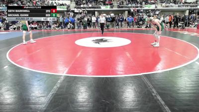 113 lbs Round Of 32 - Seth Markwell, Springfield vs Michael Quinn, Bishop Hendricken