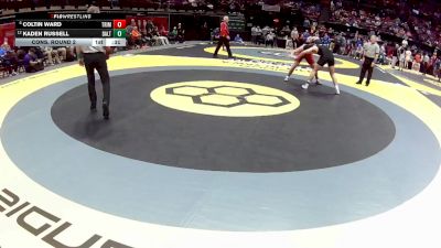 D3-215 lbs Cons. Round 2 - Coltin Ward, Trimble vs Kaden Russell, Dalton