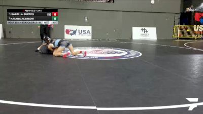 Schoolgirls - 95 lbs Semis - Isabella Suetos, Granite Wrestling Club vs Natana Albright