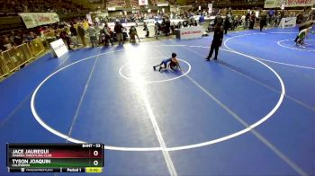 53 lbs Cons. Round 2 - Tyson Joaquin, California vs Jace Jauregui, Madera Wrestling Club