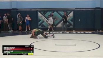 120 lbs Quarterfinal - Connor Law, SLAM Academy vs Isaiah King, Palo Verde