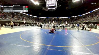 82 lbs Consy 1 - Drex Johnson, Northeastern vs Jake Mihelic, Bethlehem Catholic