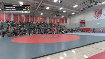157 lbs Cons. Round 5 - Zane Pontine, Ignacio vs Alan Delimont, Grand Junction