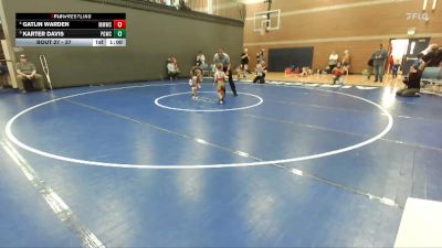 37 lbs Round 5 - Karter Davis, Pocatello Grapplers Wrestling Club vs Gatlin Warden, Mountain Man Wrestling Club