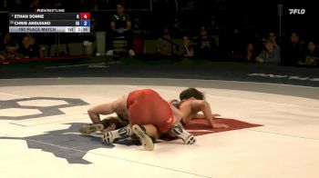 165 lbs 1st Place Match - Ethan Sonne, IL vs Chris Anguiano, CA