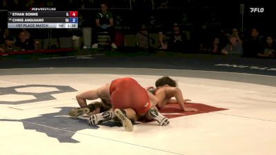 165 lbs 1st Place Match - Ethan Sonne, IL vs Chris Anguiano, CA