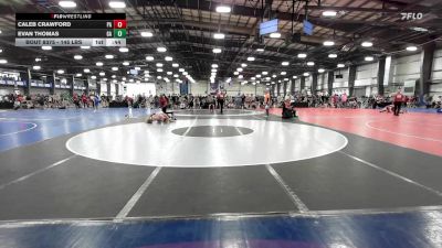 145 lbs Consi Of 64 #2 - Caleb Crawford, PA vs Evan Thomas, GA
