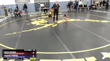 105 lbs Round 1 - Miles Godkin, Juneau Youth Wrestling Club Inc. vs Maison Parker, Alaska Battle Cats Wrestling Club