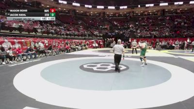 144 lbs Champ. Rd Of 16 - Mason Rohr, Mass. Perry vs Jacob Kiehl, St. Edward
