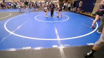 75-79 lbs Rr Rnd 4 - Abigail LeGrand, Sperry Wrestling Club vs Chevy LamHo, Wagoner Takedown Club