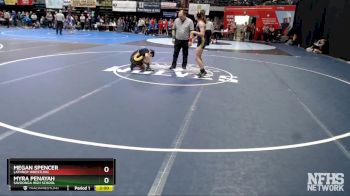 114G Champ. Round 1 - Megan Spencer, Lathrop Wrestling vs Myra Penayah, Savoonga High School