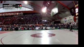 4A 157 lbs Champ. Round 1 - Carter Loutzenhiser, Timberlake vs Chase Marshall, Marsh Valley