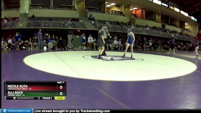 110 lbs Round 5 (8 Team) - Elli Bock, Minden Girls vs Nicole Kuta, Lincoln East Girls