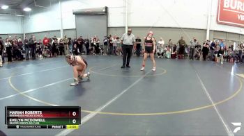 95-109 lbs Round 2 - Mariah Roberts, Riverheads Middle School vs Evelyn McDowell, Reaper Wrestling Club