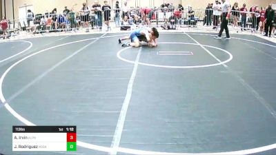 113 lbs Round Of 128 - Aiden Irvin, Alpha Wolves WC vs Jesus Rodriguez, Nogales