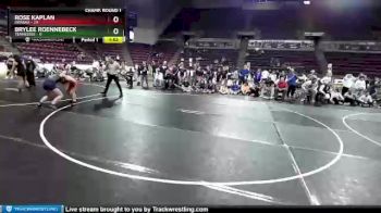 W-124 lbs Round 1 (16 Team) - Rose Kaplan, Indiana vs Brylee Roennebeck, Tennessee