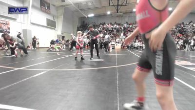 75 lbs Quarterfinal - Creek Cassity, Barnsdall Youth Wrestling vs Garrison Kallam, Collinsville Cardinal Youth Wrestling