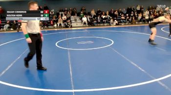 215 lbs Placement Matches (16 Team) - Isaiah Cisneros, Millard West vs Kolton Kerr, Northwest