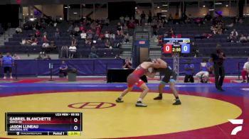 65 kg Quarterfinal - Gabriel Blanchette, Brock WC vs Jason Luneau, Montreal NTC