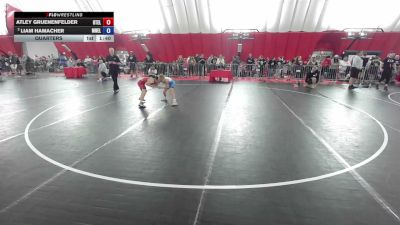 80 lbs Quarters - Atley Gruenenfelder, RT Elite vs Liam Hamacher, Mn Elite