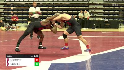 165 lbs Final - Derek Gilcher, Indiana vs Tyler Lillard, Indiana