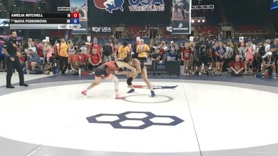 125 lbs Champ. Rd Of 128 - Amelia Mitchell, Indiana vs Maya Fiodorova, Nevada