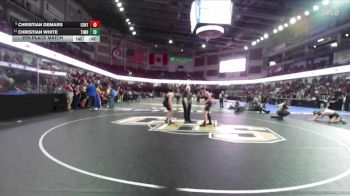 144 lbs 9th Place Match - Christian White, Timberline vs Christian Demars, Centennial