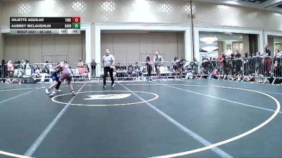 88 lbs Consi Of 8 #2 - Juliette Aguilar, Threshold WC vs Aubrey McLaughlin, Havre WC