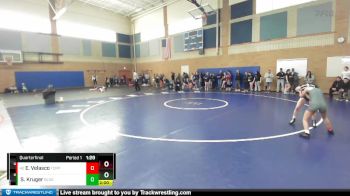 105lbs Quarterfinal - Eliyana Velasco, Toppenish (Girls) vs Sloane Kruger, Black Hills (Girls)