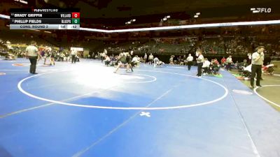 285 Class 4 lbs Cons. Round 2 - Brady Griffin, Willard vs Phillip Fields, Blue Springs