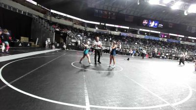 136 lbs Round Of 16 - Lily Lemmons, Missouri vs Ella Baker, North Callaway