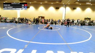 120 lbs Champ. Round 1 - Paige Jox, Pennsylvania vs Joy Murray, New York
