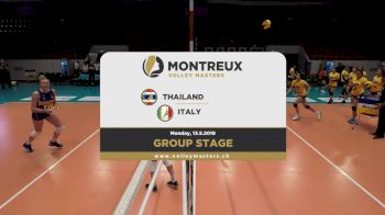 Full Replay - 2019 Thailand vs Italy | Montreux Volley Masters - Thailand vs Italy | Montreux Volley - May 13, 2019 at 2:05 PM CDT