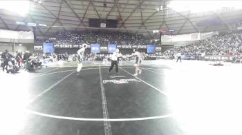 Boys 4A 165 lbs Champ. Round 1 - Bryce Rowland, Auburn vs Jeremiah Prince, Spanaway Lake